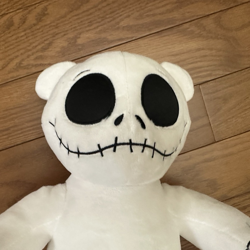 Build A Bear Jack Skellington Nightmare Before Christmas Bear Plush with sound - Picture 4 of 7